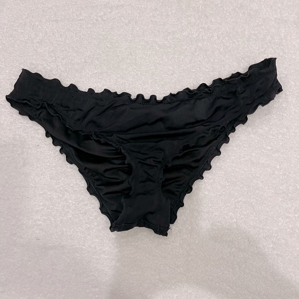 Small ruched bikini bottoms